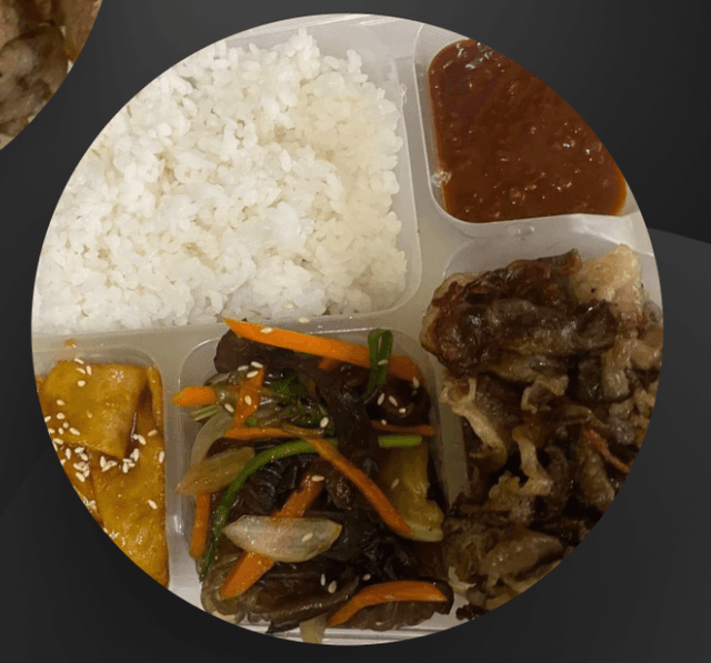 Beef Samgyup Bento