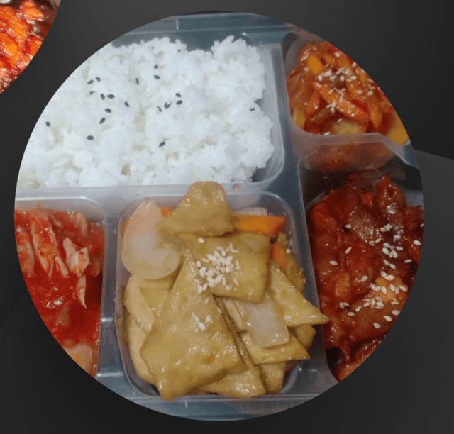Dakbulgogi Chicken Pan Grill Bento